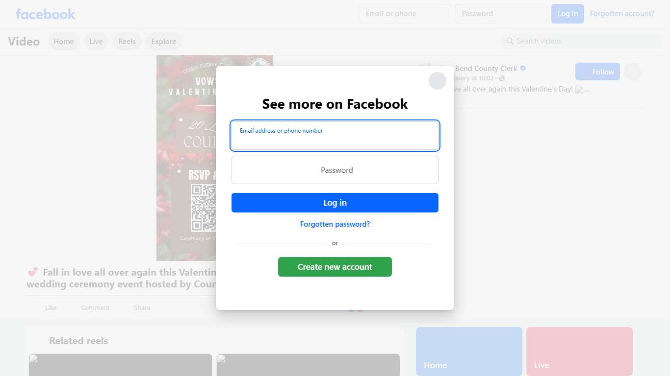 💕 Fall in love all over again this Valentine’s Day! 💕 Join us for a free wedding ceremony event hosted by County Clerk Laura Richard, with ceremonies performed by Judge Christian Becerra and Judge Dean Hrbacek. 📅 Saturday, February 14, 2026 💒 20 couples will be married during this special Valentine’s Day celebration. 💌 Eligibility details: Couples must purchase their marriage license from the Fort Bend County Clerk’s Office, and the license must be valid on the ceremony date. The RSVP cannot be 